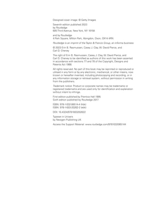 Clay Rasmussen Rasmussen (2022) Behavior Analysis and Learning A Biobehavioral ...