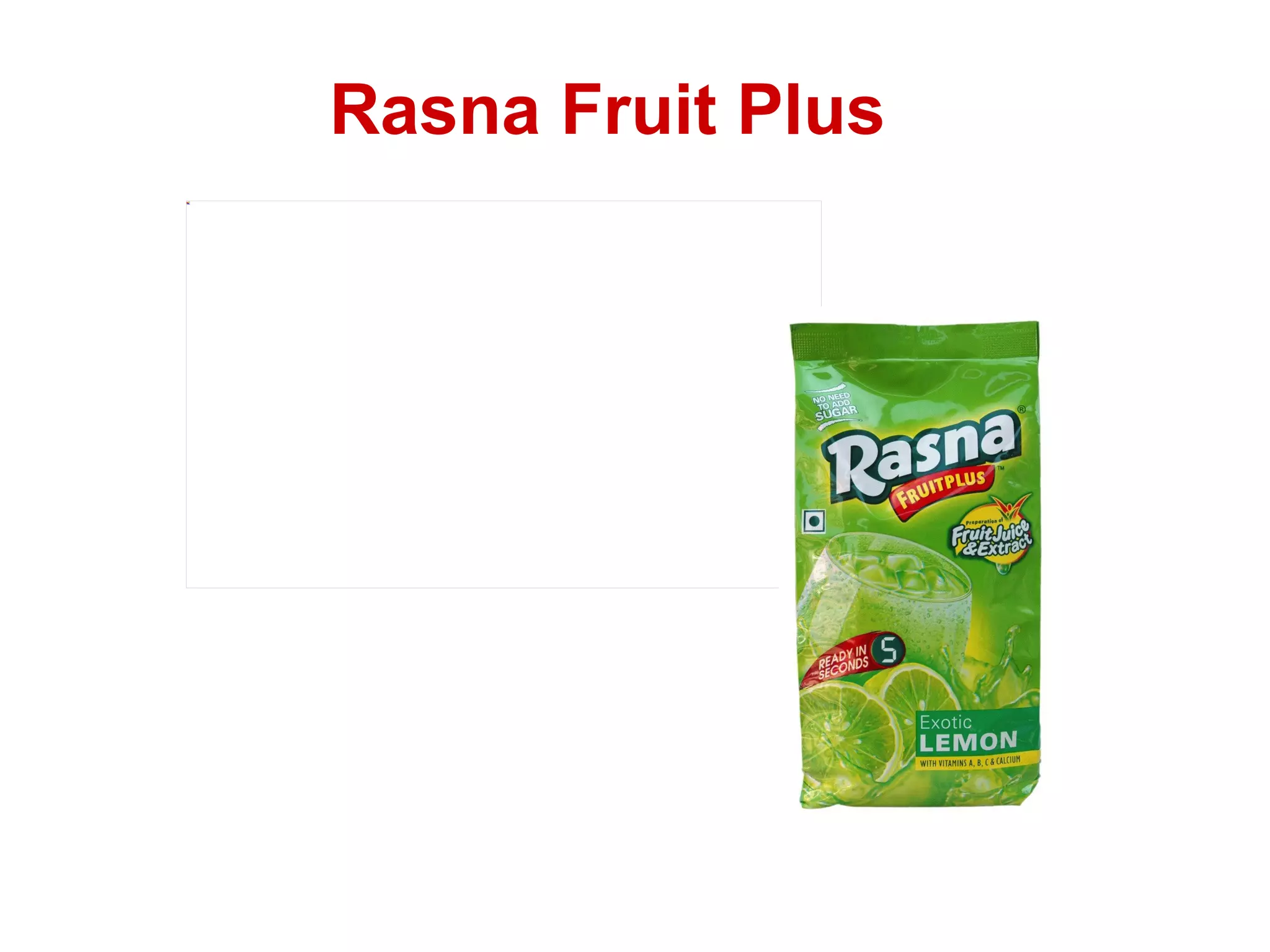 Rasna Fruit Plus 