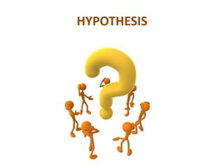 HYPOTHESIS
 