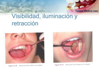 Natalia Medina Lazo

Visibilidad, iluminación y
retracción
 