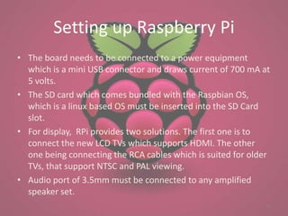 Raspberry pi | PPTX