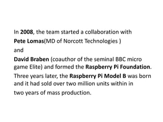 Raspberry pi seminar | PPTX