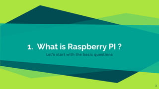 Introduction to Raspberrypi | PDF