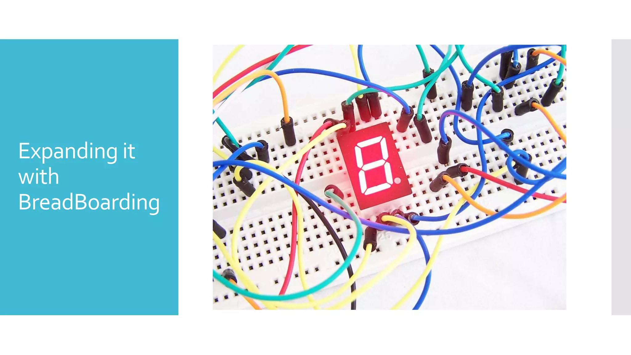 Expanding it
with
BreadBoarding
 