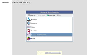 New Out Of Box Software (NOOBS)
 