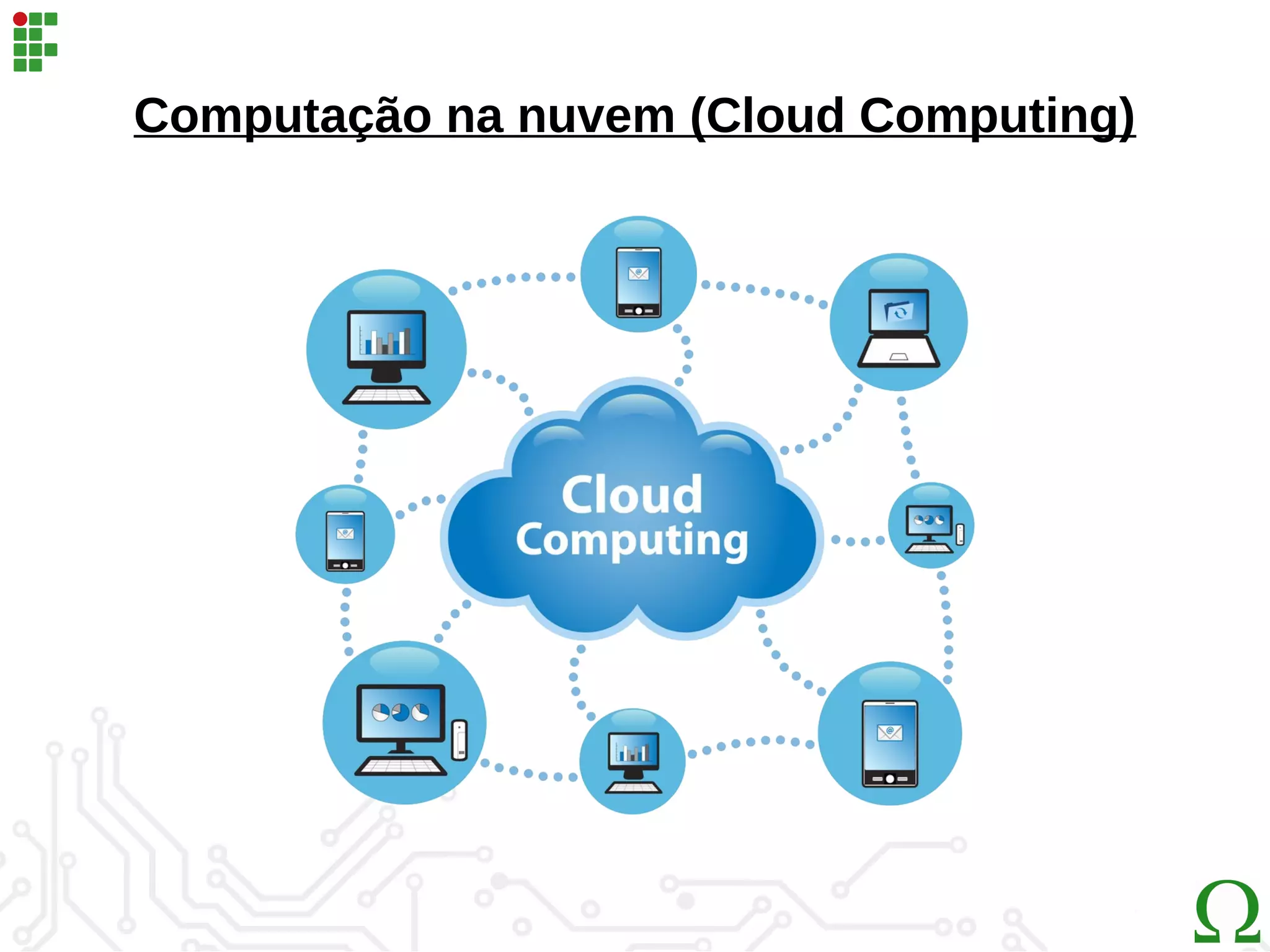 Computação na nuvem (Cloud Computing)
 