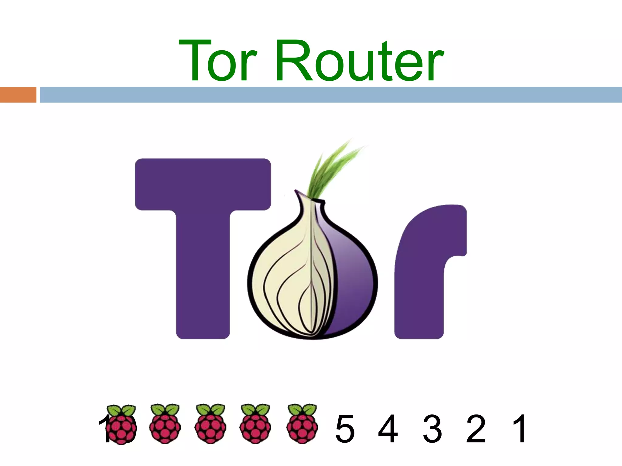Tor Router
1
2
3
4
5
6
7
8
9
10
 