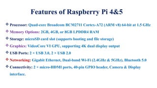 Raspberry Pi _Definition_Pin configuration_Explanation | PPTX