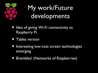 Raspberrypi best ppt | PPT
