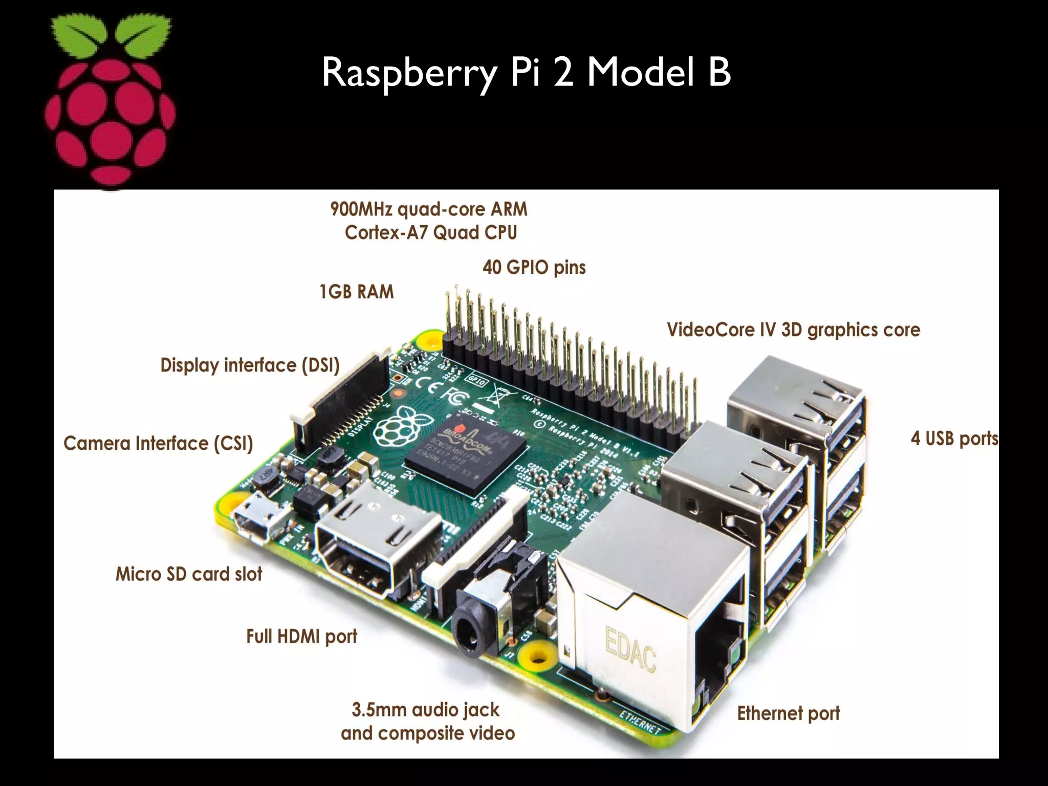 Raspberry Pi 2 Model B
 