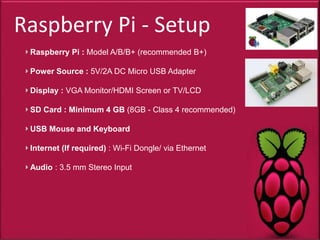 Raspberry Pi (Introduction) | PPTX