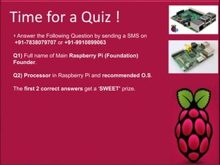 Raspberry Pi (Introduction) | PPTX