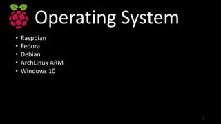 Raspberry Pi - An Overview Presentation | PPTX