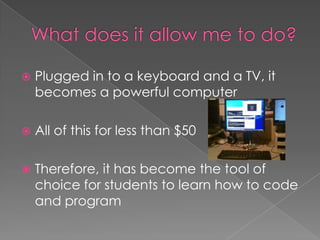 Raspberry pi club | PPTX