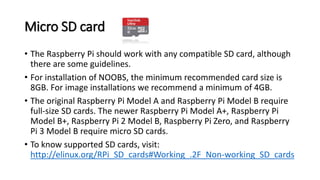 Raspberry pi complete setup | PPTX