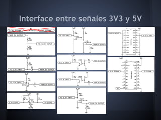 Interface entre señales 3V3 y 5V
 