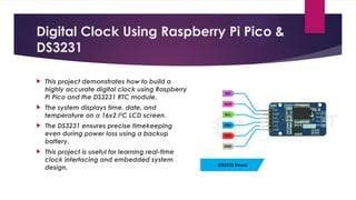 Building a Precise Digital Clock with Raspberry Pi Pico and RTC Module ...