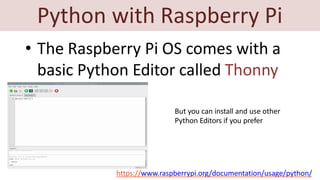 ppt introduction to raspberry pi: getting started... Raspberry Pi ppt.pptx