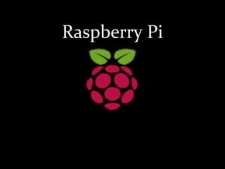 Raspberry Pi
 