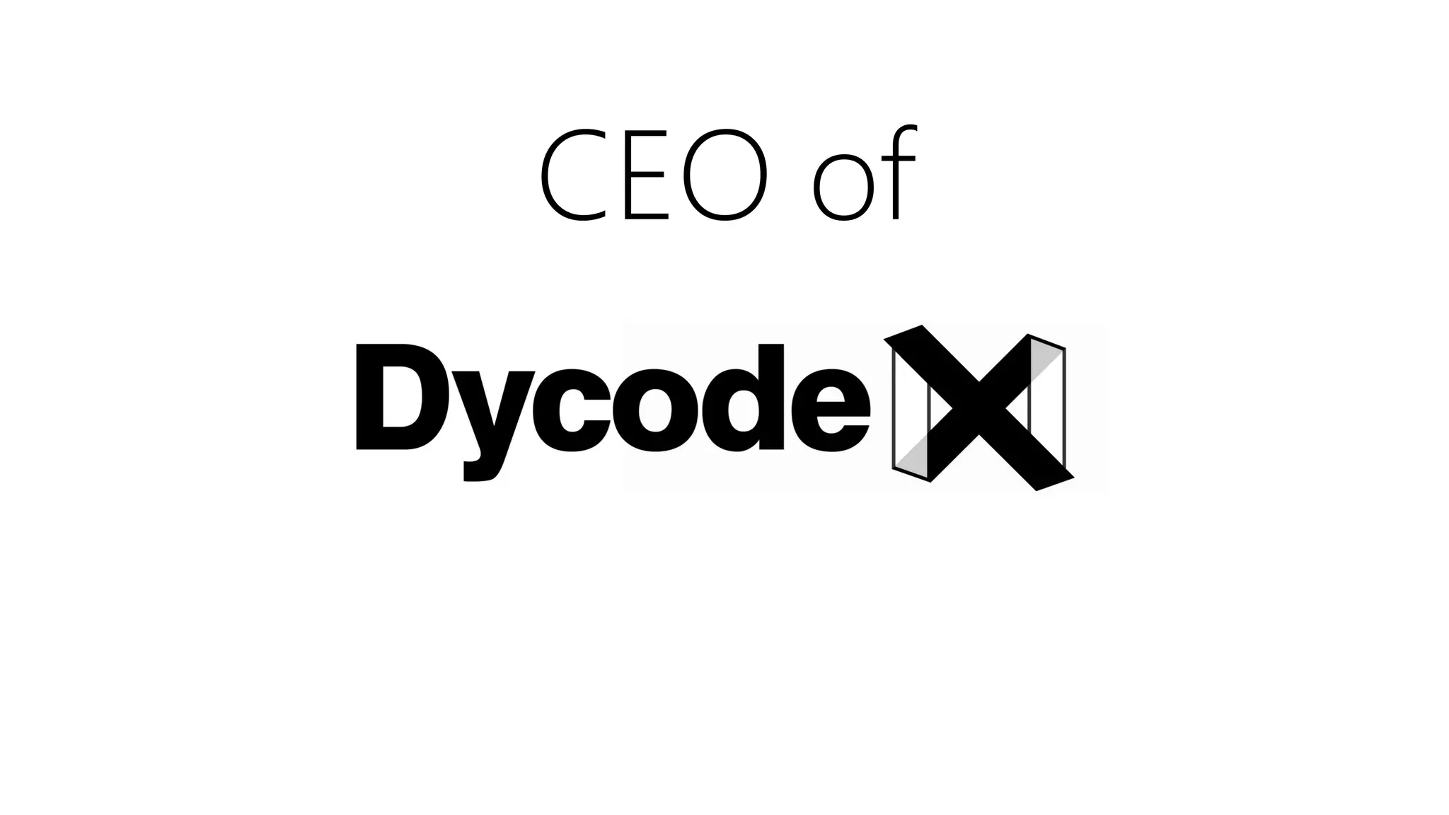 CEO of 