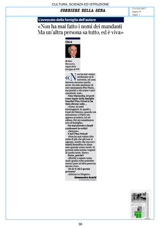 art
CULTURA, SCIENZA ED ISTRUZIONE
21-LUG-2017
foglio 1
pagina 18
96
 