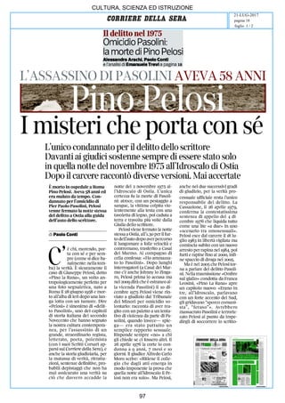 art
CULTURA, SCIENZA ED ISTRUZIONE
21-LUG-2017
foglio 1 / 2
pagina 18
97
 