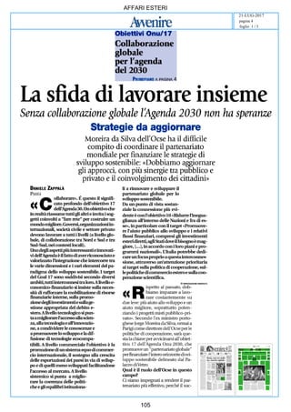 art
AFFARI ESTERI
21-LUG-2017
foglio 1 / 3
pagina 4
105
 