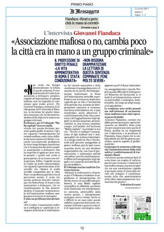 art
PRIMO PIANO
21-LUG-2017
foglio 1 / 2
pagina 4
12
 