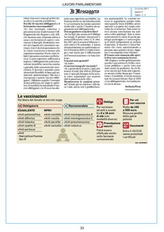 LAVORI PARLAMENTARI
21-LUG-2017
foglio 2 / 2
pagina 9
33
 