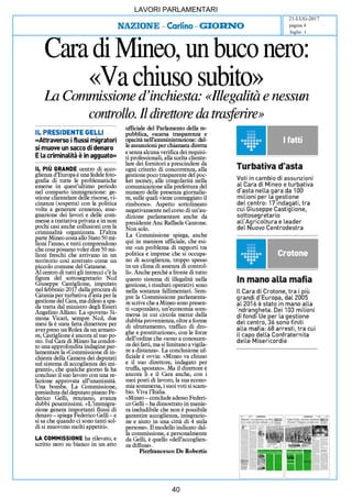 art
LAVORI PARLAMENTARI
21-LUG-2017
foglio 1
pagina 4
40
 
