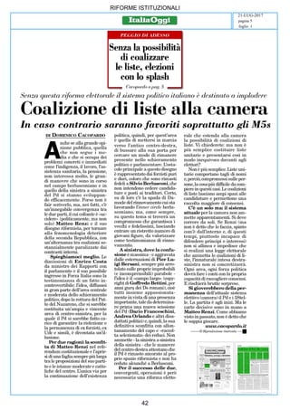 art
RIFORME ISTITUZIONALI
21-LUG-2017
foglio 1
pagina 5
42
 