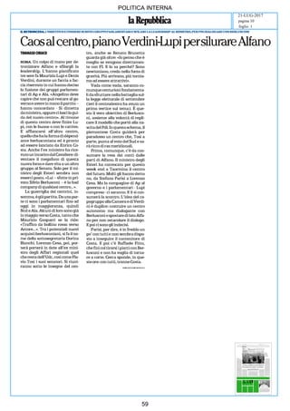 art
POLITICA INTERNA
21-LUG-2017
foglio 1
pagina 10
59
 