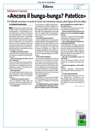 art
POLITICA INTERNA
21-LUG-2017
foglio 1
pagina 2
71
 