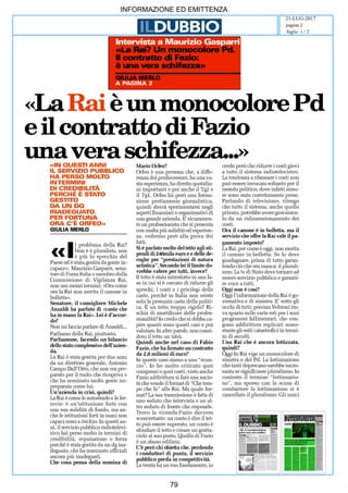 art
INFORMAZIONE ED EMITTENZA
21-LUG-2017
foglio 1 / 2
pagina 2
79
 