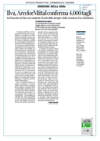 art
ATTIVITA' PRODUTTIVE, COMMERCIO E TURISMO
21-LUG-2017
foglio 1
pagina 42
89
 