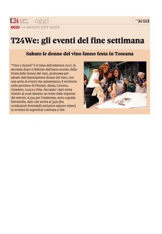 La Festa delle Donne del Vino  2017
