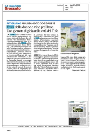 La Festa delle Donne del Vino  2017