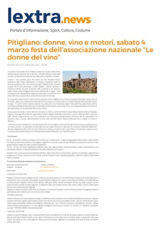 La Festa delle Donne del Vino  2017