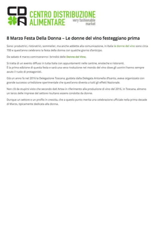 La Festa delle Donne del Vino  2017