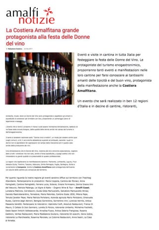 La Festa delle Donne del Vino  2017