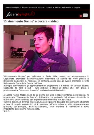 La Festa delle Donne del Vino  2017