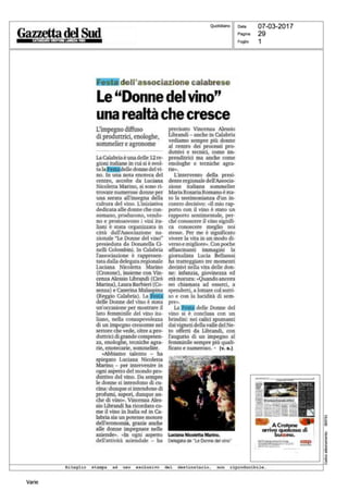 La Festa delle Donne del Vino  2017