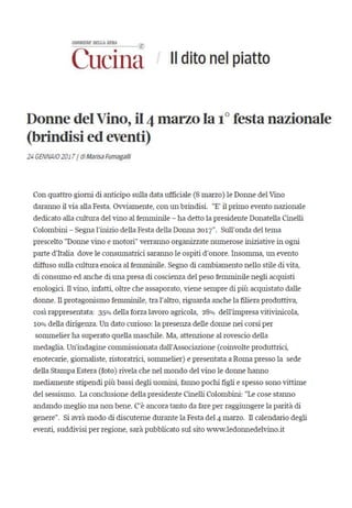 La Festa delle Donne del Vino  2017