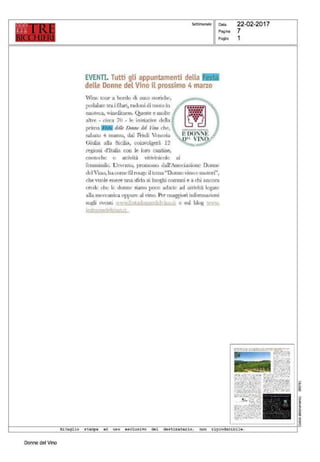 La Festa delle Donne del Vino  2017