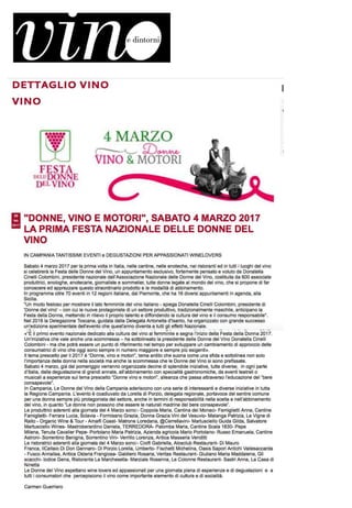 La Festa delle Donne del Vino  2017