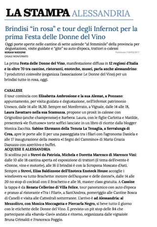 La Festa delle Donne del Vino  2017