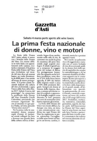 La Festa delle Donne del Vino  2017