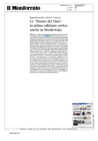 La Festa delle Donne del Vino  2017
