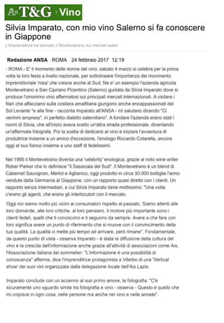 La Festa delle Donne del Vino  2017