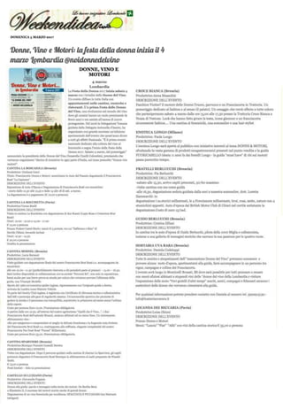 La Festa delle Donne del Vino  2017